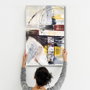Wallity CAM-4080 Pintura Decorativa de Vidrio Templado Multicolor 46 x 72 cm